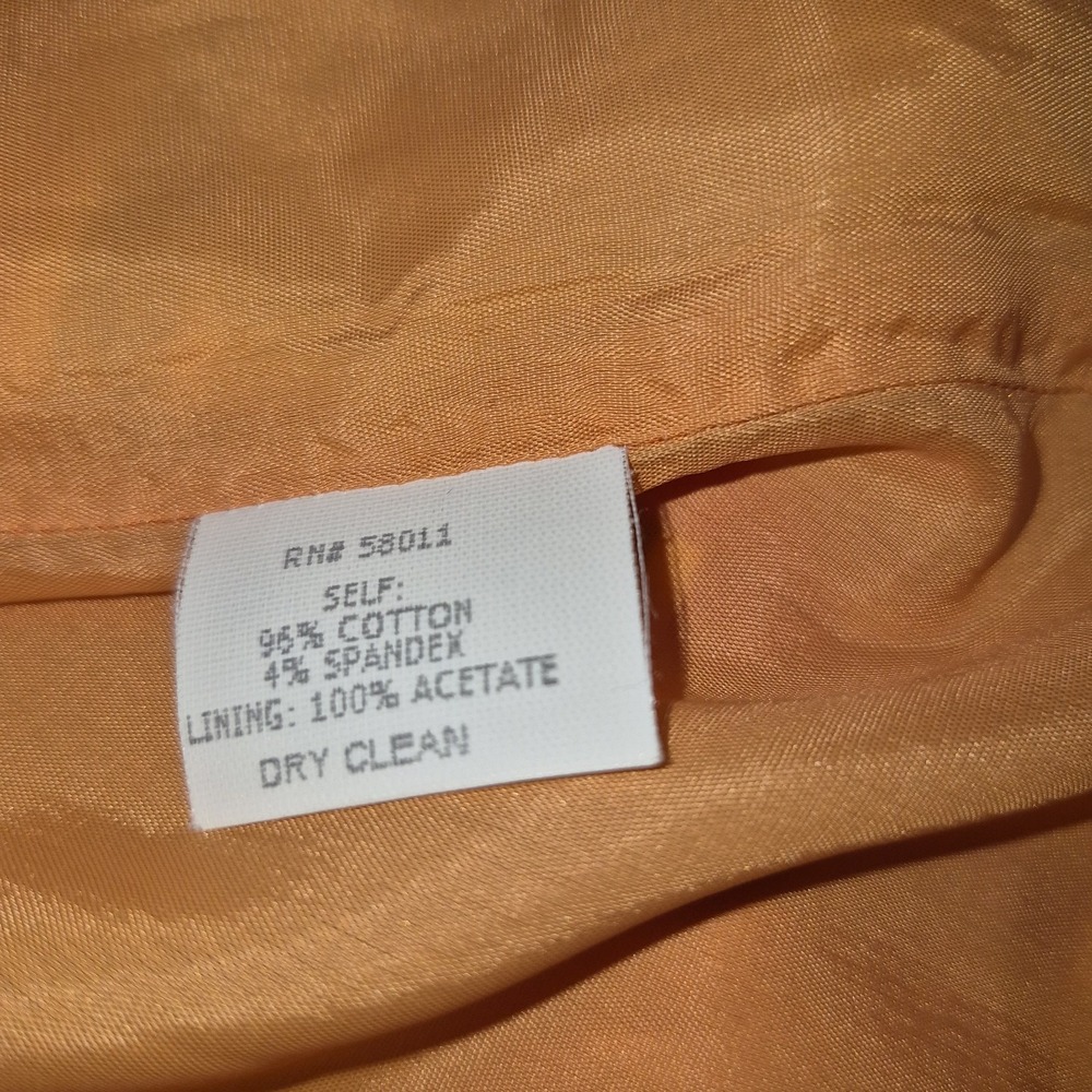 David Meister Y2K Vintage Halter Dress Psychedelic Swirl Cotton Mod Size 6 - Picture 8 of 8